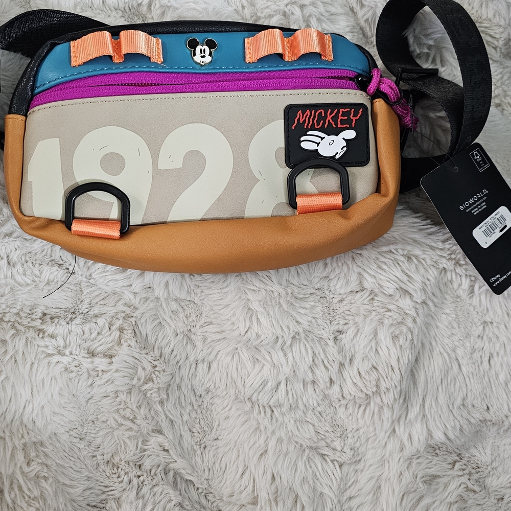 Mouse Multi-Color Crossbody Bag